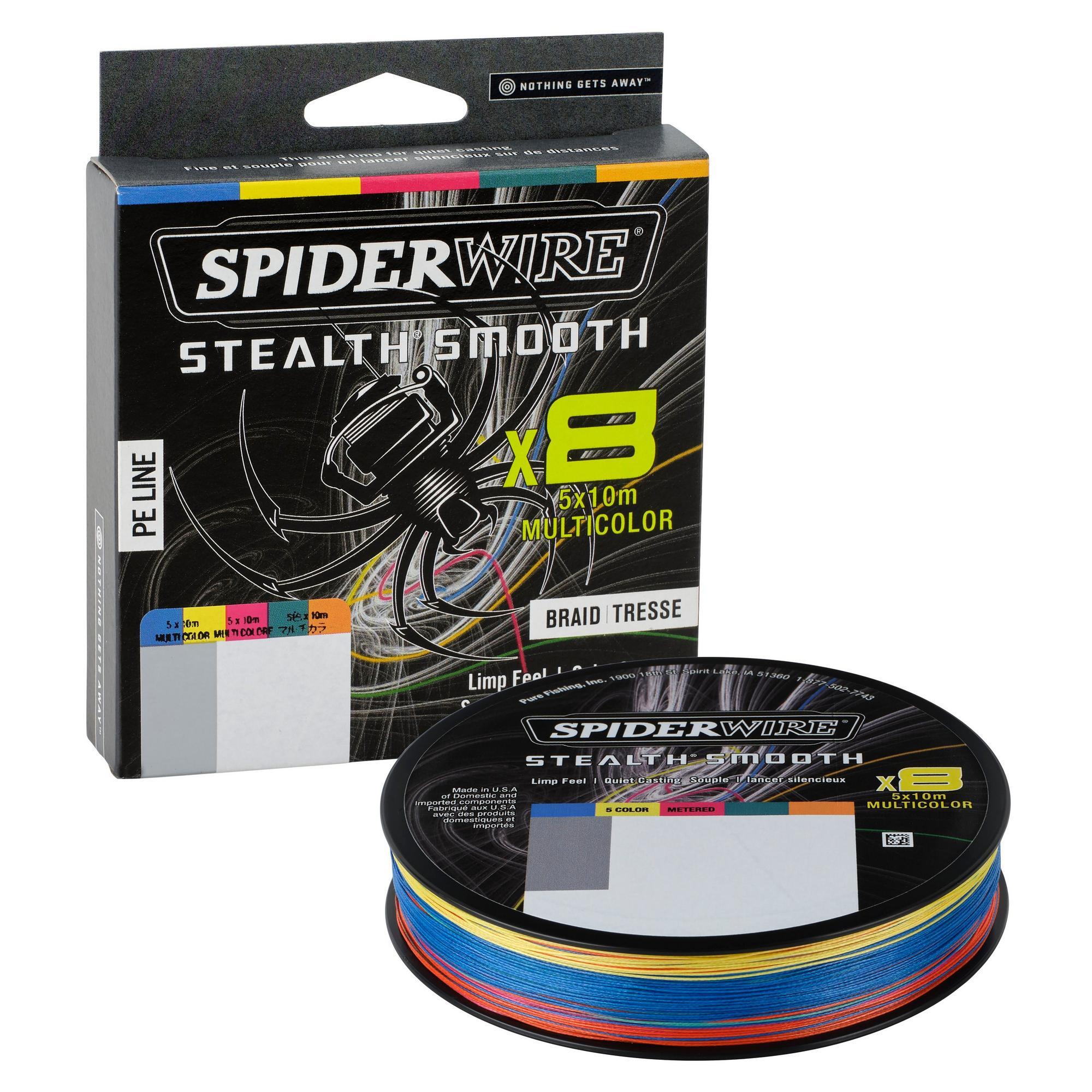 Šňůra Spiderwire Stealth Smooth 8 Multicolor 0,15mm 16,5kg 300m 