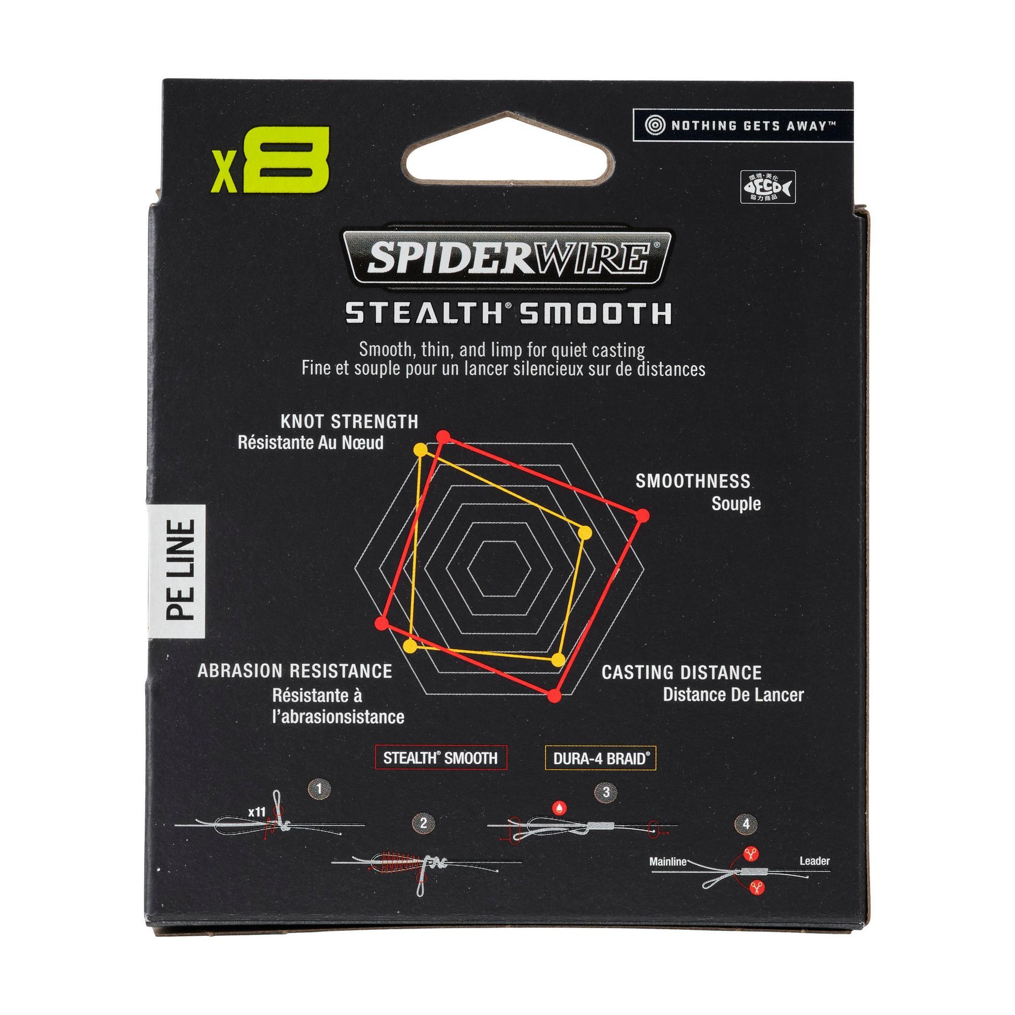 Šňůra Spiderwire Stealth Smooth 8 Multicolor 0,15mm 16,5kg 300m 